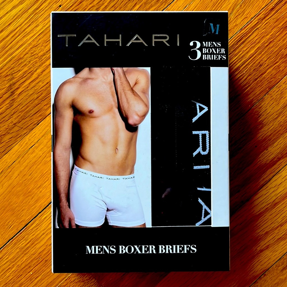 Three pair of boxer briefs